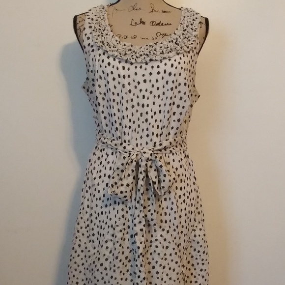 dress barn polka dot dress
